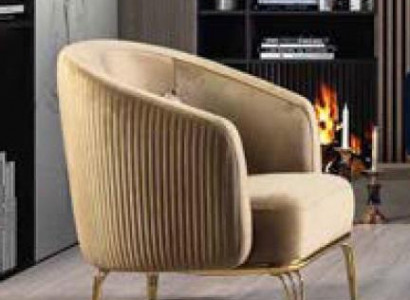 Armchair Modern Couch Sofa Relax Fabric Lounge Textile Seat Luxury Seat Polyester